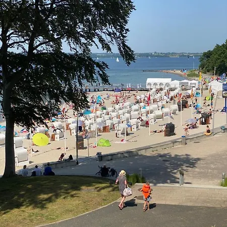 Weitblick - Mit Strandkorb, Mehr Meer Geht Nicht Glücksburg Exterior foto